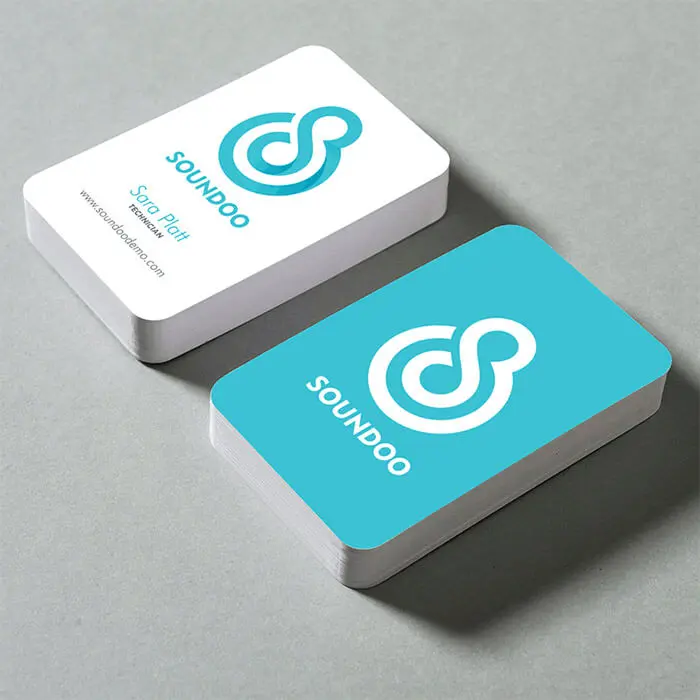 Rounded Corner Business Cards 