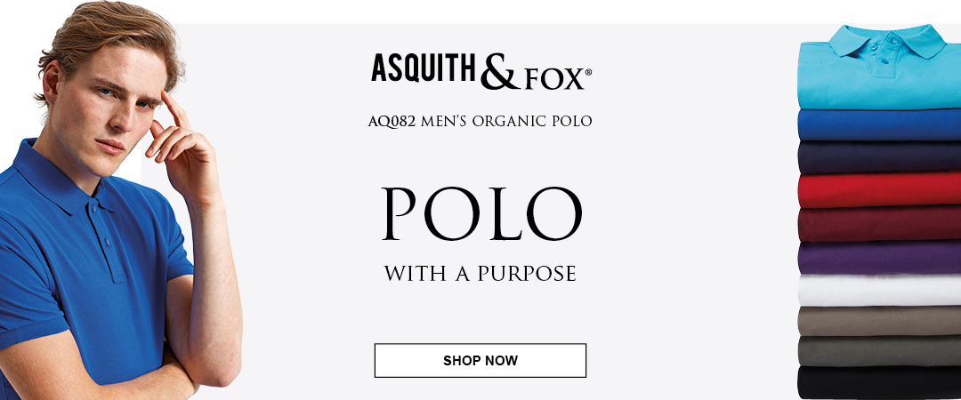 Asquith Organic Polo Webshopbanner