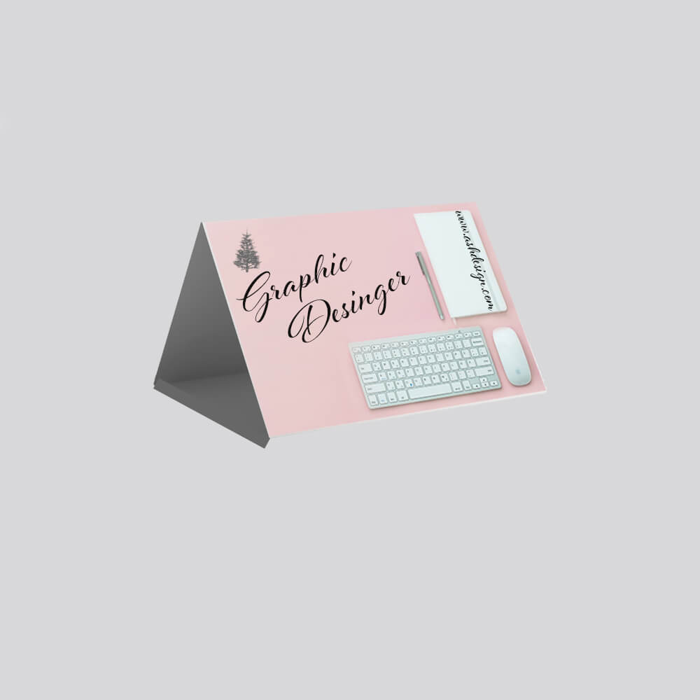 Long Edge-4pp-Folded Business Card