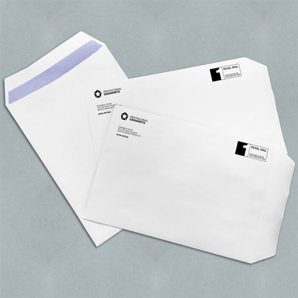C4 Envelopes Printed In Black Only