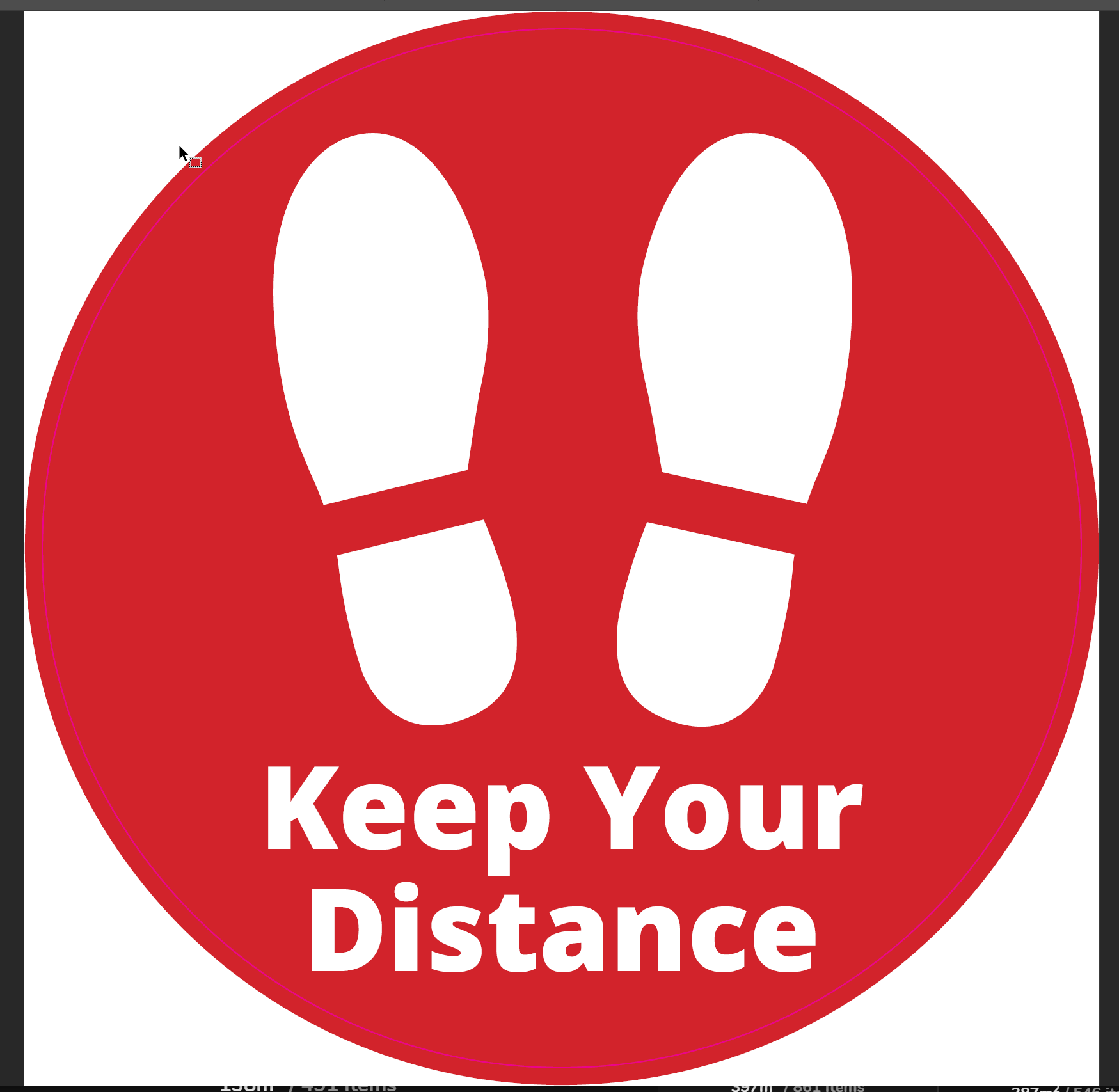 Alert Keep Your Distance