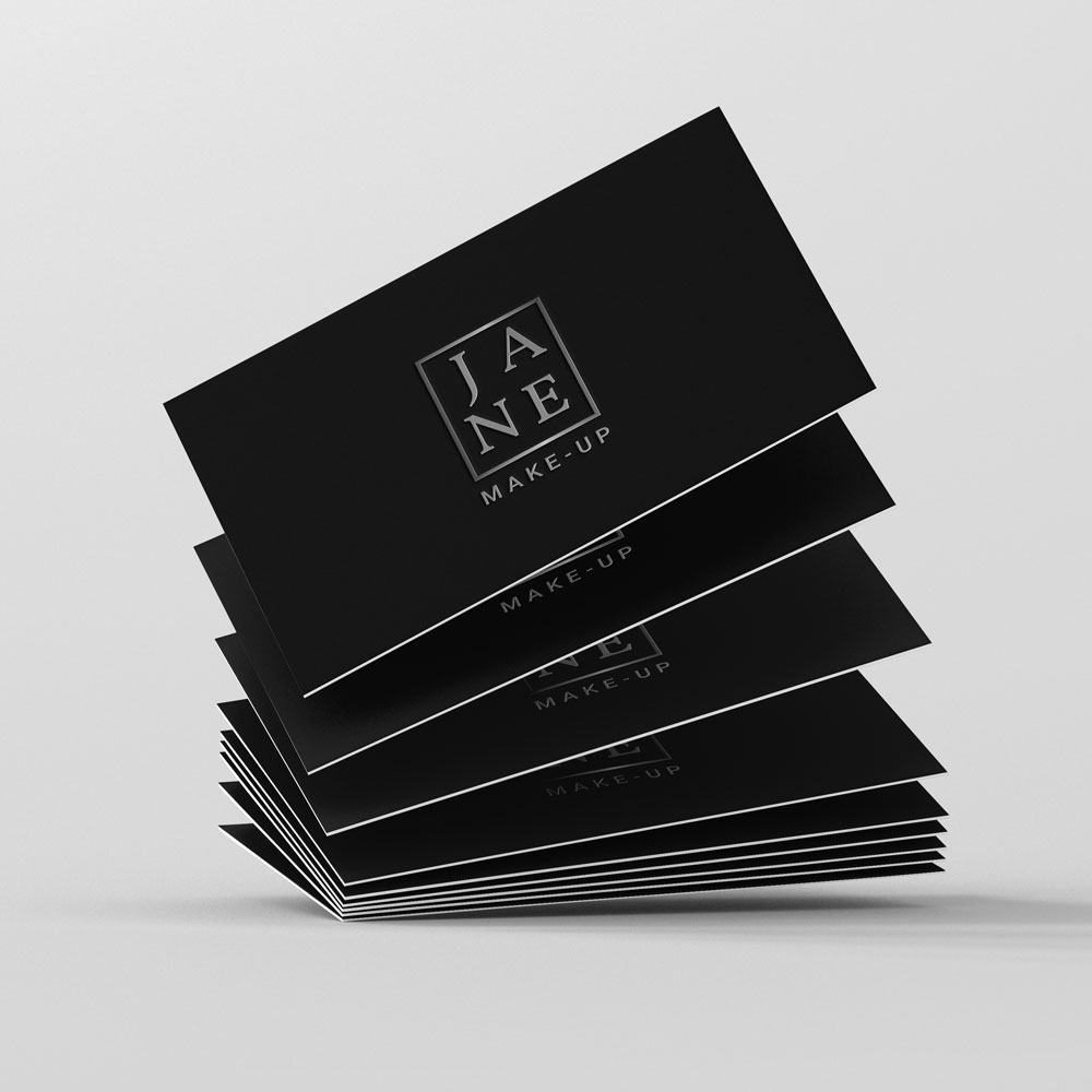 Foiled Business Cards are available from Kall Kwik WGC
